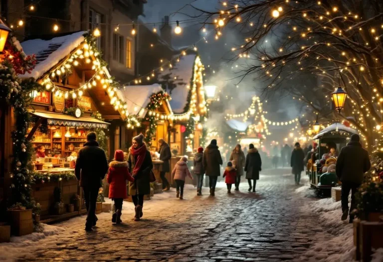 À 1h de Paris, ce village médiéval cache le marché de Noël « oublié » le plus authentique d’Île-de-France