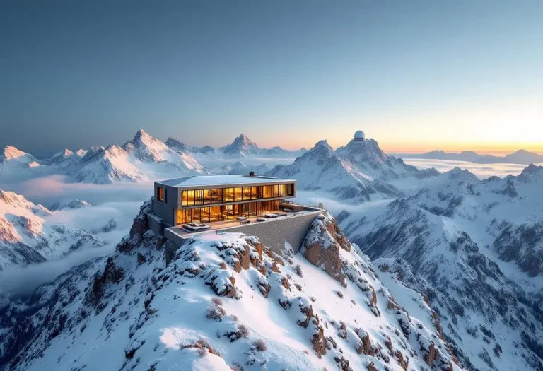 Condamnée à être rasée, elle devient finalement le plus haut hôtel de luxe de France